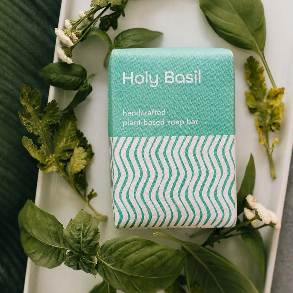 Holy Basil Handcrafted Soap Bar