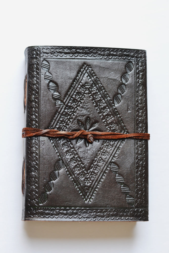 Leather and Stone Notebook