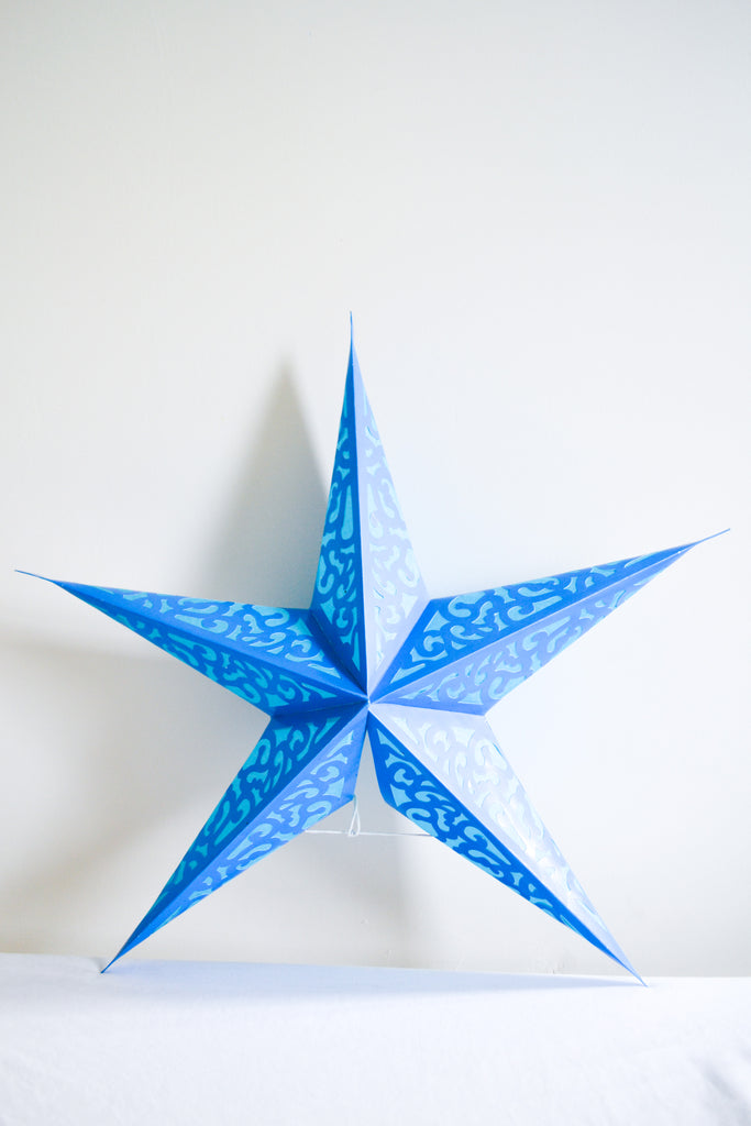 Blue Star Lantern