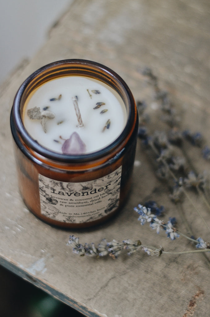 Freyja Botanicals Lavender Candle
